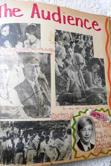 Watergate scrapbook, audience.